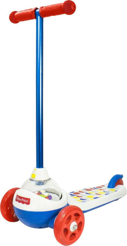 Fisher Price Popping Scooter - Step - Brede step met anti-slip platform - Multicolor
