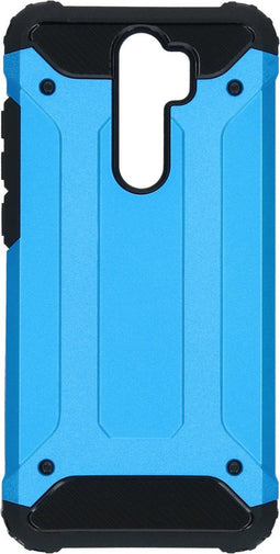 iMoshion Hoesje Geschikt voor Xiaomi Redmi Note 8 Pro Hoesje - iMoshion Rugged Xtreme Backcover - Lichtblauw