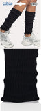 Boland - Beenwarmers Basic - Elastisch - Zwart (2 stuks)