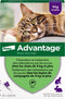 Advantage 80 Vlooien Oplossing Voor Katten en Konijnen 4kg en Meer 6 Pipetten