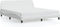 vidaXL - Bedframe - met - hoofdbord - kunstleer - wit - 180x200 - cm