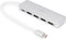 AB-50001-1 - USB Hub - 4-poorts USB 2.0 Type A - Gegevensoverdracht tot 480 Mbit/s - Compact en lich