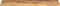 vidaXL - Tafelblad - rechthoekig - 110x30x2,5 - cm - massief - ruw - mangohout