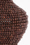 Light & Living Hanglamp Kalenga - Kralen - 21cm - Donkerbruin