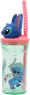Disney Lilo & Stitch 3D Drinkbeker met Rietje - 360 Ml. - Bioscoopbeker