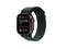 Apple Watch Ultra 2 - GPS + Cellular - 49mm Black Titanium - Dark Green Alpine Loop (Medium)