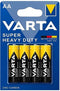Varta SUPERLIFE - R06/AA Batterijen - Langdurige energie 1,5V (4 stuks)