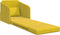 vidaXL - Ligbed - Sofa - 2-in-1 - Geel - 65x80x83 - cm - Velours