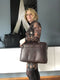The Chesterfield Brand Leren Laptoptas Bruin Jackson