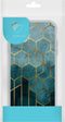 iMoshion Hoesje Geschikt voor Samsung Galaxy A71 Hoesje Siliconen - iMoshion Design hoesje - Goud / Meerkleurig / Groen / Green Honeycomb
