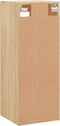 vidaXL - Hangkast - 34,5x34x90 - cm - sonoma - eikenkleurig