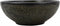 vidaXL - Opzetwasbak - rond - Φ41x14 - cm - keramiek - zwart