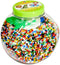 HAMA Midi - 15,000 pcs + 3 plates, stackable green bucket (2067)