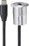 TRU COMPONENTS TC-9534344 USB-inbouwbussen Bus, inbouw USB-C bus Paneeldikte: 1-10 mm Inhoud: 1 stuk(s)