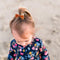 10-delige Baby Haarbandjes Nylon met Strikjes en Bloemen - Diverse Kleuren