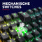 Trust GXT 871 Zora - Mechanisch Toetsenbord - QWERTY US - RGB LED Backlight - Zwart