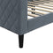 vidaXL - Slaapbank - 80x200 - cm - fluweel - donkergrijs