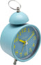 NeXtime - Wekker - 16 cm - Metaal - Turquoise - 'Single Bell'