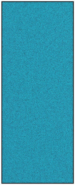 vidaXL - Deurmat - Wasbaar - Cyan - 120x300 - cm