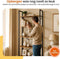 Goliving Boekenkast - 66 x 30 x 186 cm - 6 Lagen - Zwart Stalen Frame - Donkerbruin Hout - Eenvoudige Assemblage