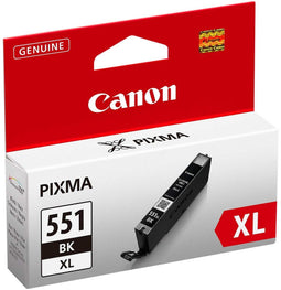 Canon CLI-551XL BK - Inktcartridge - Origineel - Zwart