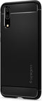 Spigen Rugged Armor - Soft case - Schokbestendig - Zwart