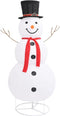 vidaXL - Sneeuwpop - LED - 180 cm - 8 lichteffecten - wit