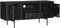 Tv meubel Evan 120 cm - Tv meubel zwart - tv kastje