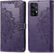iMoshion Hoesje Geschikt voor Samsung Galaxy A72 Hoesje Met Pasjeshouder - iMoshion Mandala Bookcase - Paars