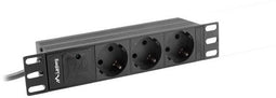Lanberg PDU 10 - Stekkerdoos 16A 3x Schuko Outlets 200cm - Zwart