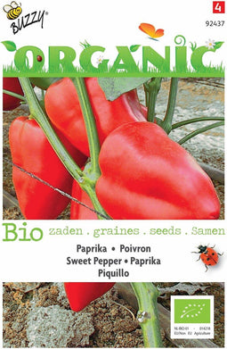 5 stuks Organic Paprika Piquillo (BIO)