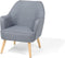 Fauteuil LOKEN Stof Grijs
