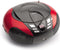 Lenco SCD-37 - Draagbare Radio/CD-speler - FM Radio USB - Rood