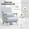 Coast Cabrio - Sleep Sofa - Vouwbare fauteuil 5-Positie Lichtgrijs