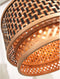 GOOD&MOJO Plafonniere Bhutan - Bamboe/Zwart - Ø40cm -