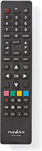Nedis TVRC1120BK - Universele afstandsbediening - Programmeerbaar voor 2 apparaten (2x)