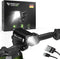 MIVELO Fietsverlichtingsset Smart One - USB Oplaadbaar - 100 Lux - IPX6 Waterdicht