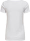 ONLY ONLDINA S/S PRINT T-SHIRT JRS - Dames T-shirt - Korte mouwen - Ronde hals - Maat XS