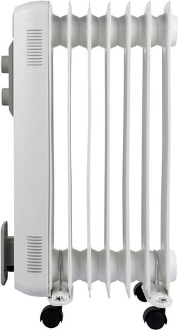 bimar S827 Olieradiator 15 m² 600 W, 900 W, 1500 W Wit, Grijs