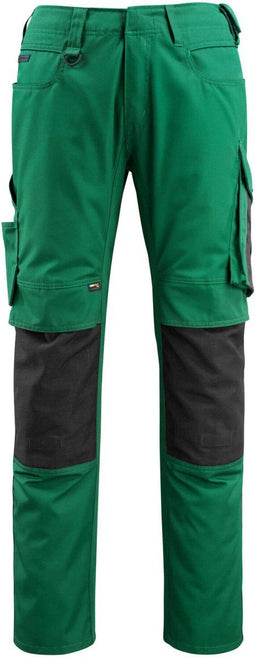 Mascot Unique Broek - Kniezakken CORDURA® - Groen/Zwart - C58