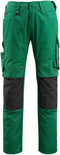 Mascot Unique Broek - Kniezakken CORDURA® - Groen/Zwart - C58