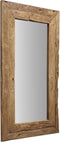 Wandspiegel Rustiek - 140x90 cm - drijfhout teak