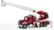 BRUDER MACK Granite fire engine with water pump