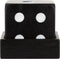MUST Living Dice Black,15x15x15 cm, teakwood black