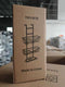 Nevana 3-laags Doucherek - Zonder boren - Hangend - RVS Zwart - 31x12x60,5cm (3 mandjes)