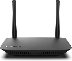 Linksys E5400 - WiFi Router - Dual-Band - WiFi 5 - 1200 Mbps - 4 Ethernet Poorten - Zwart