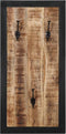 vidaXL - Kapstok - 40x2x80 - cm - massief - ruw - mangohout