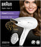 Braun Satin Hair 3 PowerPerfection BRHD385E - Föhn - 2000W - Coolshot - Wit