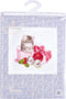 Thea Gouverneur - Borduurpakket met telpatroon - 731A - Voorgesorteerde DMC Garens - Kerst Kitten - Aida - 31 cm x 30 cm - DIY Kit