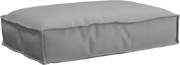 vidaXL - Ligbedkussen - Grijs - 60x40x8 - cm - Oxford - Stof